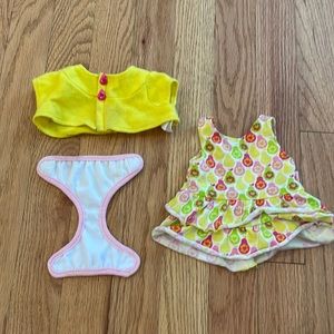 Bitty baby clothes pack